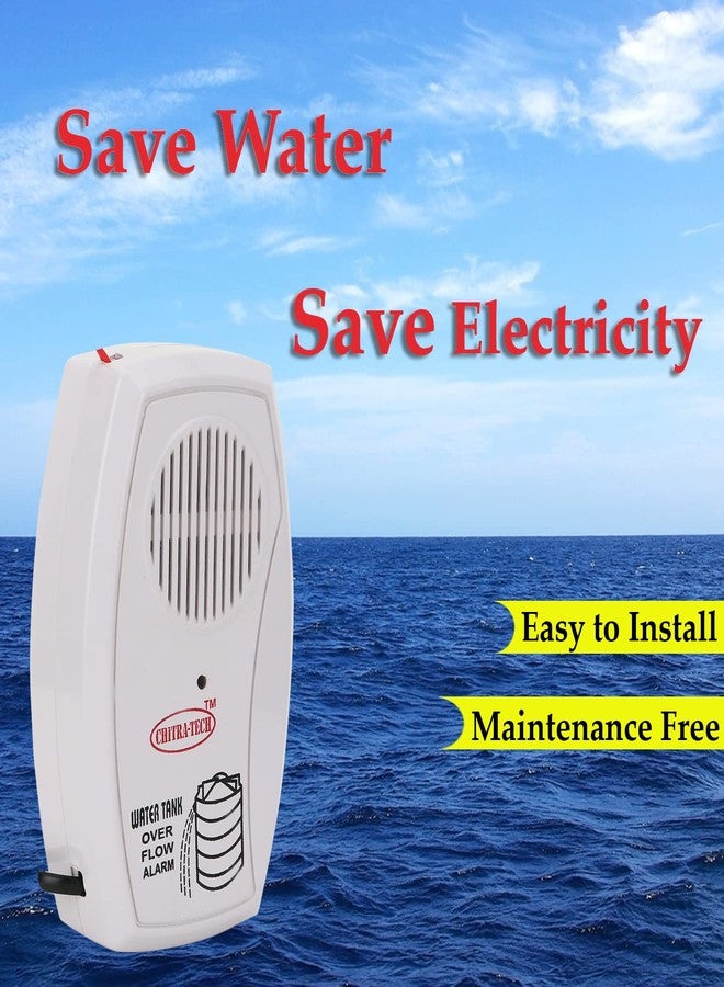 CHITRA-TECH Water Tank Overflow Alarm, in Both Hindi and English Language, Works with AC220-240V, Heavy Brass Parts,, Loud and Sweet Sound, with Water Sensor and 15 Meter Connecting Wire - Image 5